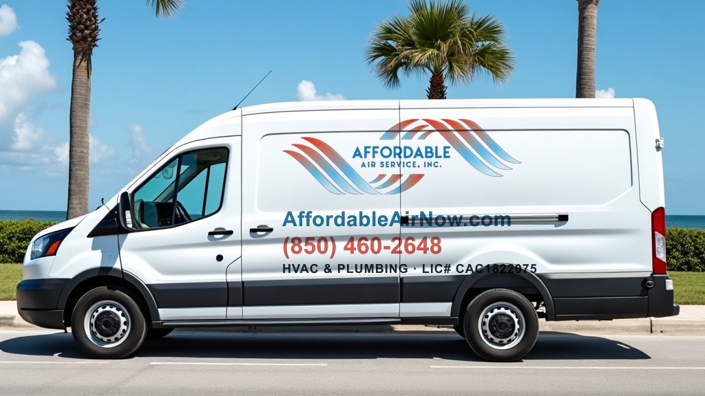 Affordable Air Service, INC branded service van